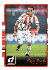 2016-17 Panini Donruss Soccer 120 Felipe Pardo - Olympiacos FC