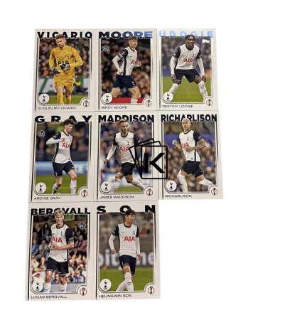 Týmový set 2024-25 Topps UEFA Club Competitions Flagship Tottenham Hotspur