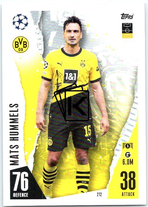 Fotbalová Kartička 2023-24 Topps Match Attax UEFA Club Competitions 212 ...