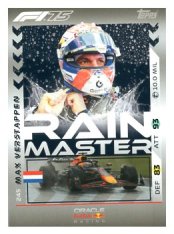 2025 Topps Turbo Attax F1 Oracle Red Bull Racing  Rainmaster HP 245 Max Verstappen