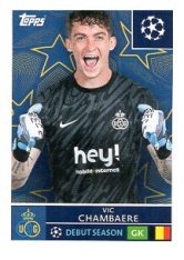 2025-26 Topps Champions League  Union SG 454 Vic Chambaere
