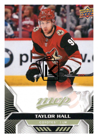 2020-21 UD MVP 158 Taylor Hall - Arizona Coyotes