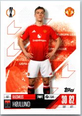 fotbalová kartička 2024-25 Topps Match Attax UEFA Club Competitions 107  Rasmus Højlund (Manchester United)