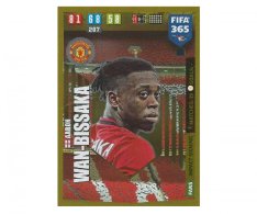Fotbalová kartička Panini FIFA 365 – 2020 FANS Impact Signing 68 Aaron Wan Bissaka