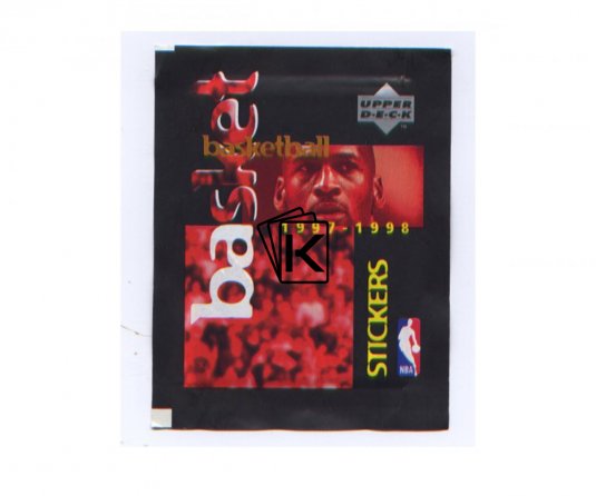 1997-98 Upper Deck NBA  Balíček samolepek