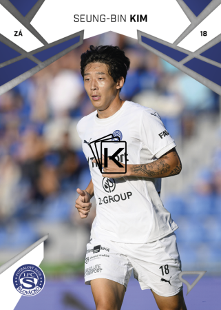 Fotbalová kartička 2024-25 SportZoo Chance Liga Serie 1 1. FC Slovácko Seung - Bin Kim 66