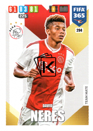 Fotbalová kartička Panini Adrenalyn XL FIFA 365 - 2020 Team Mate 294 David Neres  AFC Ajax