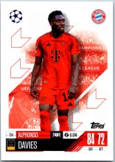 fotbalová kartička 2024-25 Topps Match Attax UEFA Club Competitions 214 Alphonso Davies (FC Bayern München)