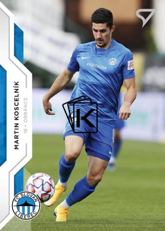 fotbalová kartička SportZoo 2020-21 Fortuna Liga Base 076 Martin Koscelník FC Slovan Liberec