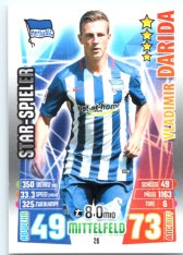 Fotbalová kartička 2015-16 Topps Match Attax Bundesliga 26 Vladimír Darida Herta Berlín