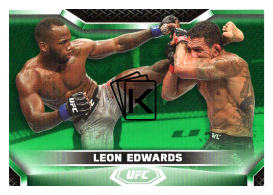 2020 Topps UFC Knockout 22 Leon Edwards - Welterweight /88