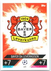 Fotbalová kartička 2022-23 Topps Match Attax UCL 226 Team Logo - Bayer 04 Leverkusen