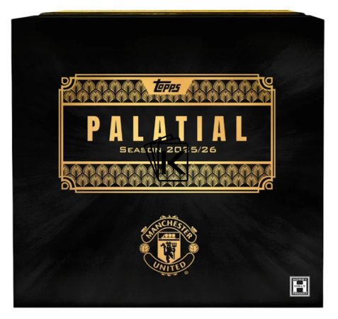 2025-26 Topps Palatial Manchester United Hobby Box