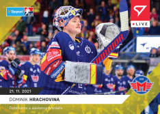 Hokejová kartička SportZoo 2021-22 Live L-045 HC Motor České Budějovice