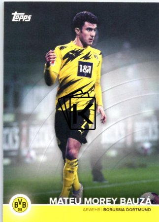 Fotbalová kartička 2021-22 Topps Borrusia Dortmund BVB MB Mateu Morey Bauza