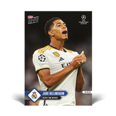 Fotbalová kartička 2023-24 Topps Now UCL 021 Jude Bellingham Real Madrid CF /1028