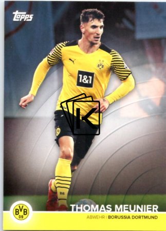 Fotbalová kartička 2021-22 Topps Borrusia Dortmund BVB TM Thomas Meunier