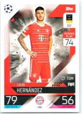 Fotbalová kartička 2022-23 Topps Match Attax UCL 195 Lucas Hernndez - FC Bayern Mnchen