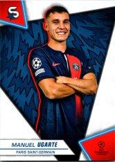 Fotbalová kartička 2023-24 Topps Superstars UEFA Club Competitions 115 Manuel Ugarte (Paris Saint-Germain)