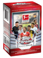 2025-26 Topps Chrome Bundesliga Blaster Box