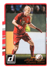 2016-17 Panini Donruss Soccer 33 Arjen Robben - FC Bayern Munich
