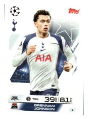 fotbalová kartička 2025-26 Topps Match Attax UCC 8 Brennan Johnson (Tottenham Hotspur)