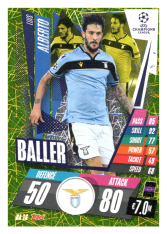fotbalová kartička 2020-21 Topps Match Attax Champions League Extra Baller BA16 Luis Alberto SS Lazio