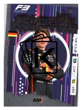 2025 Topps Turbo Attax F1 MP Motorsport Stars of Tomorrow HP 241 Tim Tramnitz