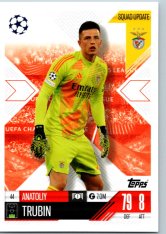 Fotbalová kartička 2024-25 Topps Match Attax EXTRA UEFA Club Competitions Squad Update 44.  Anatoliy Trubin (SL Benfica)