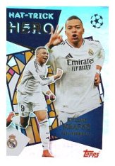 2025-26 Topps Champions League Historic Hat-Trick Heroes 41 Kylian Mbappé (Paris Saint-Germain)