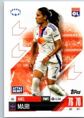 Fotbalová kartička 2024-25 Topps Match Attax EXTRA UEFA Club Competitions UWCL Cards 149.  Amel Mauri (Olympique Lyonnais)