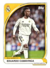 fotbalová kartička 2025-26 Topps Team set Real Madrid CF 12 Eduardo Camavinga