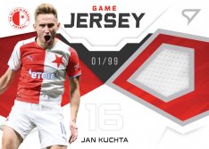 fotbalová kartička 2021-22 SportZoo Fortuna Game Jersey GJ-JK Jan Kuchta SK Slavia Praha