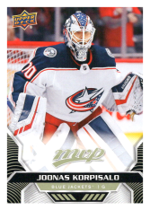 2020-21 UD MVP 86 Joonas Korpisalo - Columbus Blue Jackets