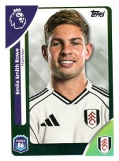 fotbalová kartička 2025-26 Topps  Premier League 155 Emile Smith Rowe (Fulham)