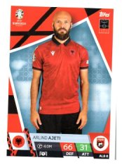 fotbalová karta Topps Match Attax EURO 2024 ALB8 Arlind Ajeti (Albania)