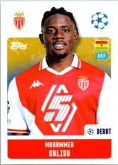 2024-25 Topps Champions League 57 Mohammed Salisu (AS Monaco)