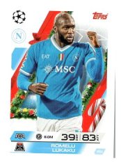 fotbalová kartička 2025-26 Topps Match Attax UCC Winter Collection SSC Napoli 251 Romelu Lukaku