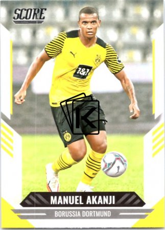 2021-22 Panini Score FIFA 123 Manuel Akanji - Borussia Dortmund