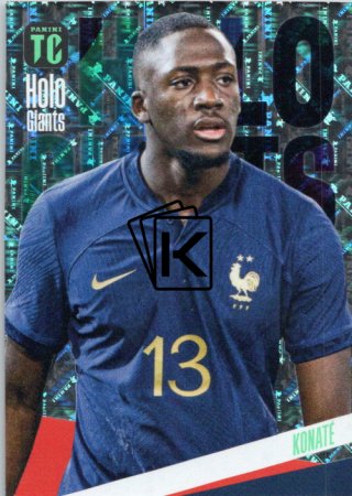 fotbalová karta Panini Top Class Holo Giants Ibrahima Konaté (France)