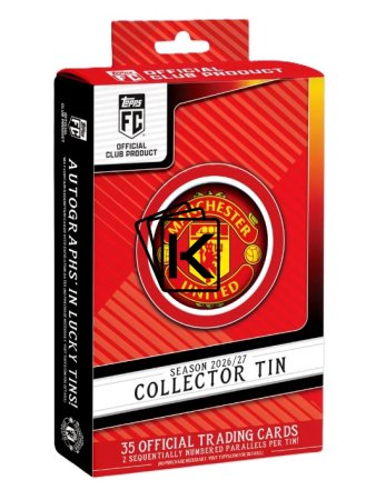 2026-27 Topps Manchester United Collector Tin