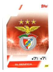 fotbalová kartička 2025-26 Topps Match Attax UCC 208 Team Badge (SL Benfica)