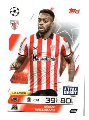 fotbalová kartička 2025-26 Topps Match Attax UCC 306 Iñaki Williams (Athletic Club)