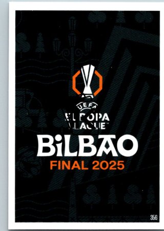 Fotbalová kartička 2024-25 Topps Match Attax EXTRA UEFA Club Competitions 356.  UEFA Europa League Final 2025