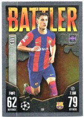 Fotbalová kartička 2023-24 Topps Match Attax UEFA Club Competitions 128 Gavi  FC Barcelona