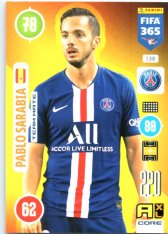 fotbalová karta Panini Adrenalyn XL FIFA 365 2021 Team Mate 158 Pablo Sarabia PSG