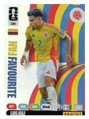 fotbalová kartička World Cup 2026 Adrenalyn XL 106 Luis Diaz (Colombia)