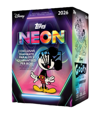 2026 Topps Disney Neon Blaster Box