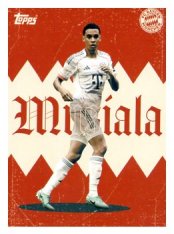 fotbalová kartička 2025-26 Topps Team set FC Bayern Munchen Die Bayern DB-1 Jamal Musiala
