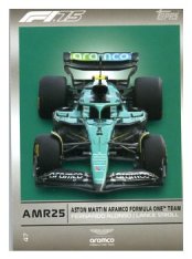 2025 Topps Turbo Attax F1 Aston Martin  47	Team Car